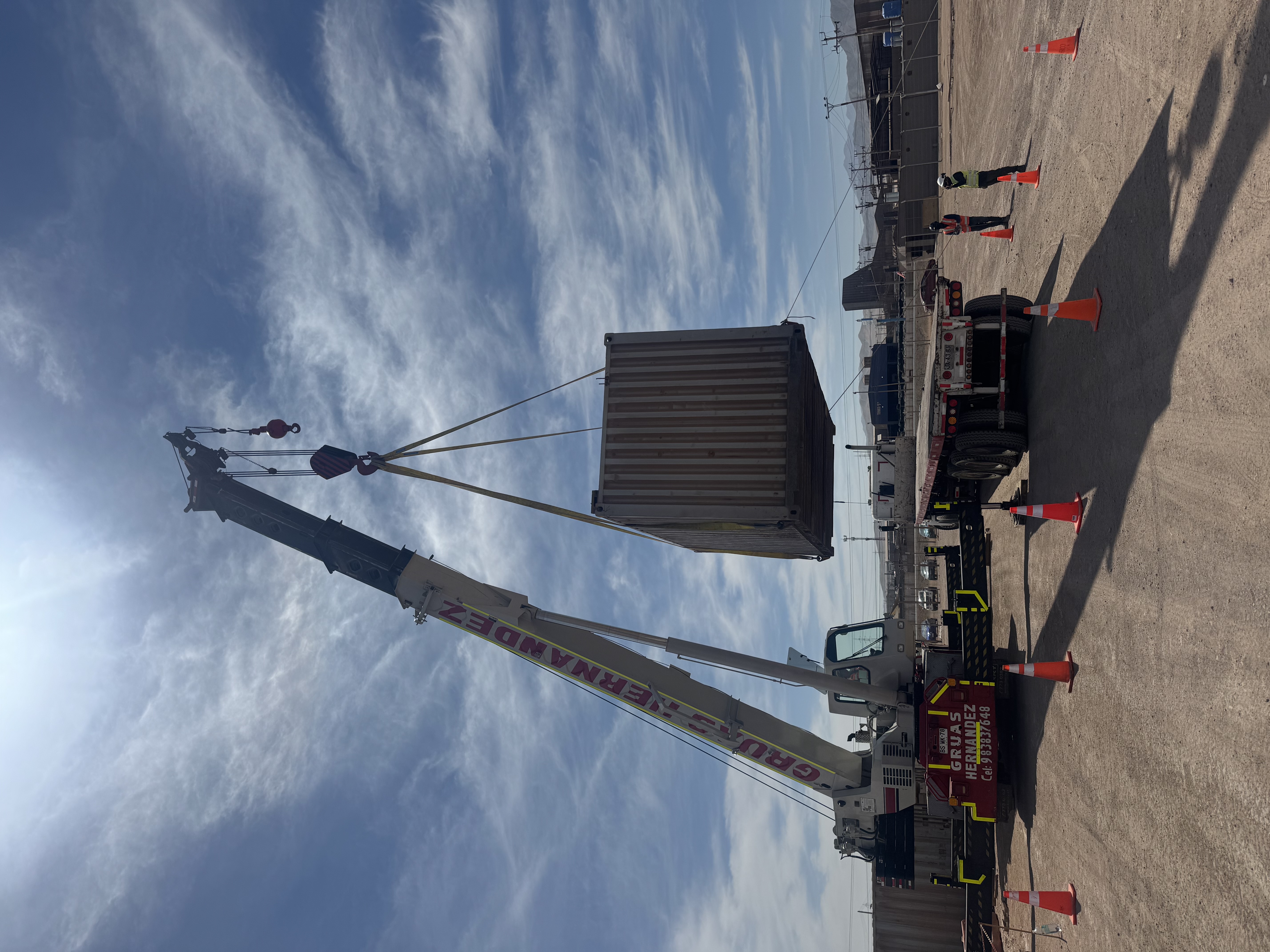 Arriendo de Grúa Telescópica en Antofagasta