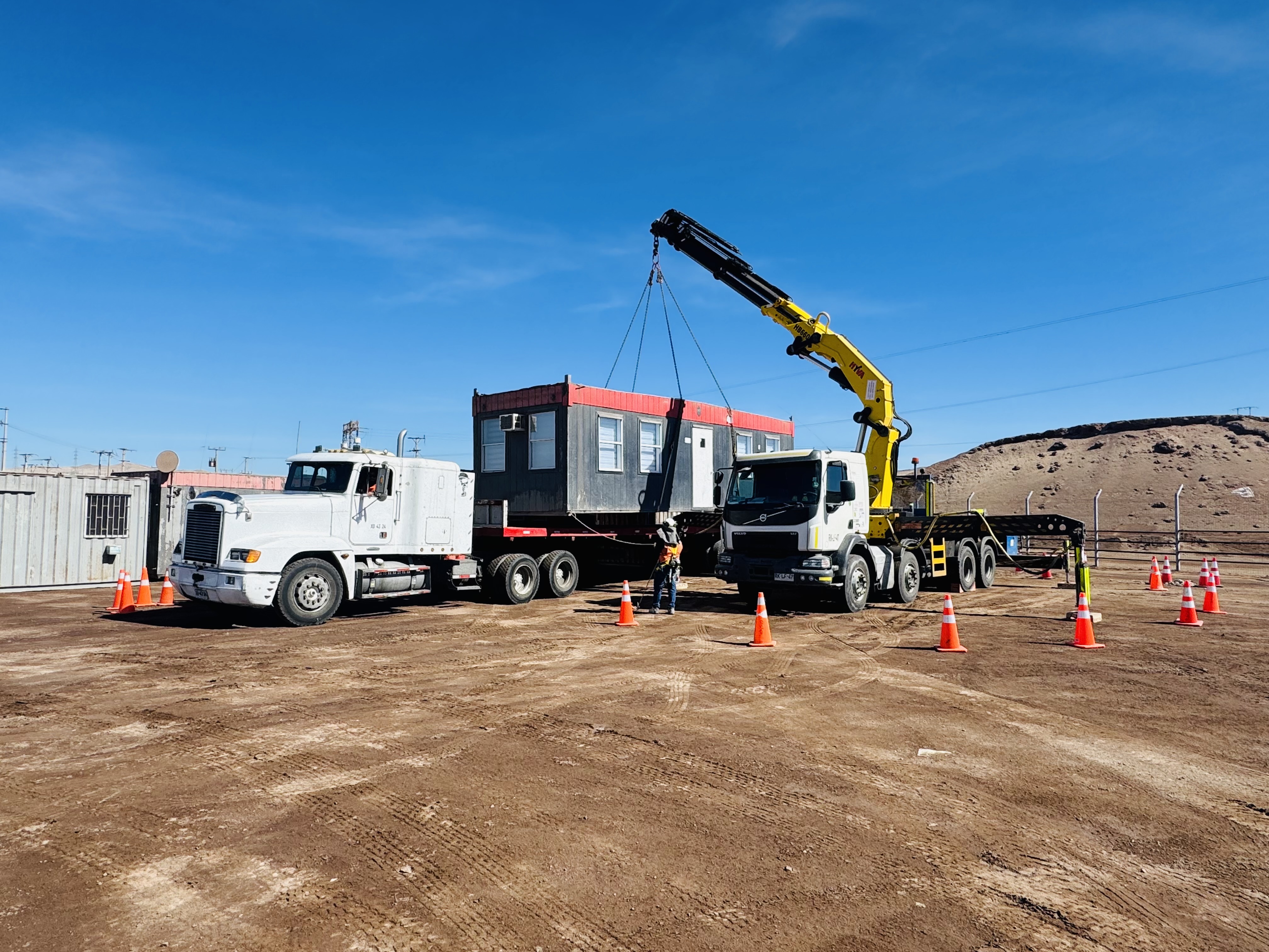 Transporte de carga industrial